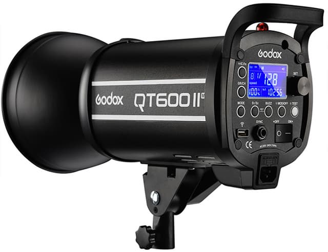 Godox QT600II 600Ws 2_4G Hight Speeds 1_8000s Studio Strobe Flash Light